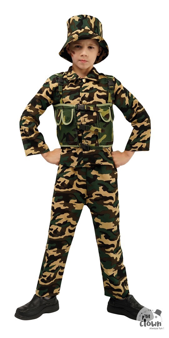 ACCESSOIRES DE FETE-DEGUISEMENTS-DEGUISEMENTS ENFANT-DEGUISEMENTS SOLDAT-DEGUISEMENT SOLDAT-DEGUISEMENT SOLDAT ENFANT