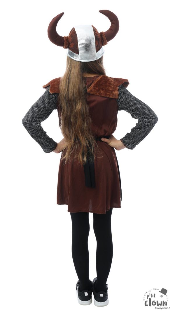 ACCESSOIRES DE FETE-DEGUISEMENTS-DEGUISEMENTS ENFANT-DEGUISEMENTS VIKING FILLE-DEGUISEMENT VIKING-DEGUISEMENT VIKING ENFANT