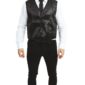 ACCESSOIRES DE FETE-DEGUISEMENTS-GILET A SEQUINS NOIR-GILET A SEQUINS NOIR ADULTE