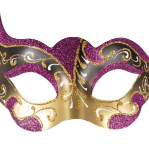 ACCESSOIRES DE FETE-MASQUE LOUP-MSQUE VENITIEN-MASQUE LOUP VENITIEN-MASQUE VENITIEN VIOLET