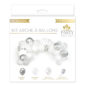 BALLONSETHELIUM-BALLONSLATEX-GUIRLANDEDEBALLONS-ARGENT