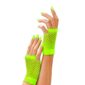 ACCESSOIRES DE FETE-ACCESSOIRES FLUO-GANTS FLUO-MITAINES COURTES-FLUO-GANTS VERT FLUO