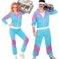 ACCESSOIRES DE FETE-DEGUISEMENT-DEGUISEMENT ADULTE-DEGUISEMENT ANNEES 80-DEGUISEMENT-JOGGING ANNEES 80 BLEU
