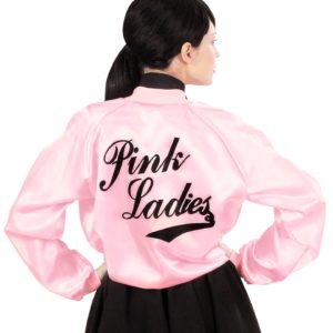 ACCESSOIRES DE FETE-DEGUISEMENTS-DEGUISEMENT ADULTE-DEGUISEMENT ANNEES 50-VESTE ANNEES 50-VESTE ANNEES 50 ROSE