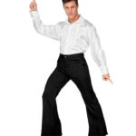 ACCESSOIRES DE FETE-DEGUISEMENTS-DEGUISEMENT ADULTE-DEGUISEMENT ANNEES 80-PANTALON ANNEES 80 HOMME