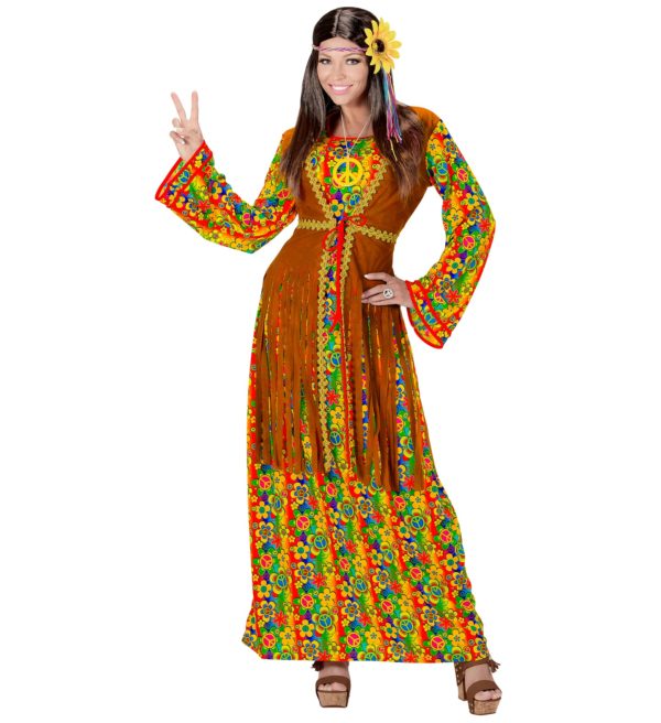 ACCESSOIRES DE FETE-DEGUISEMENTS-DEGUISEMENT ADULTE-DEGUISEMENT HIPPIE-DEGUISEMENT HIPPIE FEMME