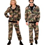 ACCESSOIRES DE FETE-DEGUISEMENTS-DEGUISEMENT ADULTE-DEGUISEMENT MILITAIRE-DEGUISEMENT CAMOUFLAGE-JOGGING MILITAIRE