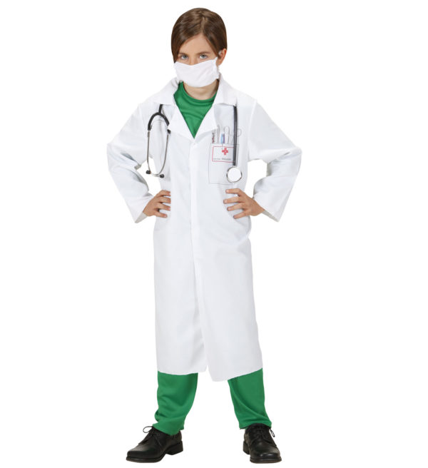 ACCESSOIRES DE FETE-DEGUISEMENTS-DEGUISEMENT ENFANT-DEGUISEMENT DOCTEUR-DEGUISEMENT MEDECIN ENFANT