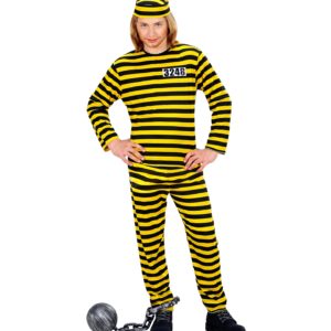 ACCESSOIRES DE FETE-DEGUISEMENTS-DEGUISEMENT ENFANT-DEGUISEMENT PRISONNIER-DEGUISEMENT DALTON-DEGUISEMENT PRISONNIER ENFANT