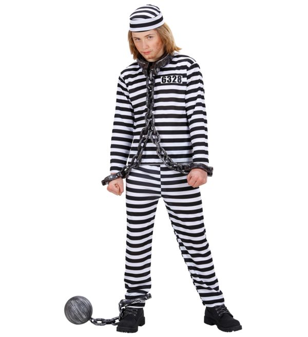 ACCESSOIRES DE FETE-DEGUISEMENTS-DEGUISEMENT ENFANT-DEGUISEMENT PRISONNIER-DEGUISEMENT PRISONNIER ENFANT