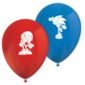 ARTICLES DE FETE-ANNIVERSAIRE-ANNIVERSAIRE ENFANT-ANNIVERSAIRE SONIC-8 BALLONS SONIC