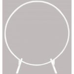 ARTICLES DE FETE-ARCHE-ARCHE RONDE-ARCHE A BALLONS-ARCHE RONDE BLANCHE