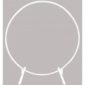 ARTICLES DE FETE-ARCHE-ARCHE RONDE-ARCHE A BALLONS-ARCHE RONDE BLANCHE