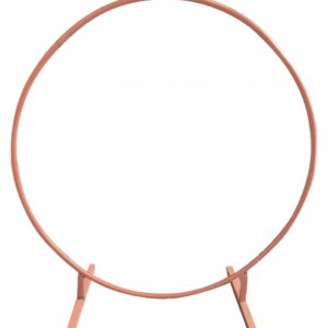 ARTICLES DE FETE-ARCHE-ARCHE RONDE-ARCHE A BALLONS-ARCHE RONDE ROSE GOLD