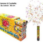 ARTICLES DE FETE-CANON A CONFETTIS-CANNON A CONFETTIS AGE-CANON A CONFETTIS 20 ANS