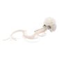 ARTICLES DE FETE-DECORATION FLORALE-DECORATION DE TABLE-BOUQUET 3 ROSES BLANCHES