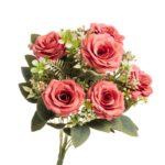 ARTICLES DE FETE-DECORATION FLORALE-DECORATION DE TABLE-BOUQUET DE ROSES