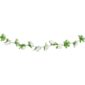 ARTICLES DE FETE-GUIRLANDE FLORALE-GUIRLANDE DE ROSES BLANCHES-GUIRLANDE ROSE