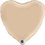BALLONS-BALLON COEUR-BALLON COEUR SATIN-BALLON COEUR SATIN
