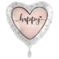BALLONS-BALLON HAPPY BIRTHDAY COEUR-BALLON HELIUM HAPPY BIRTHDAY