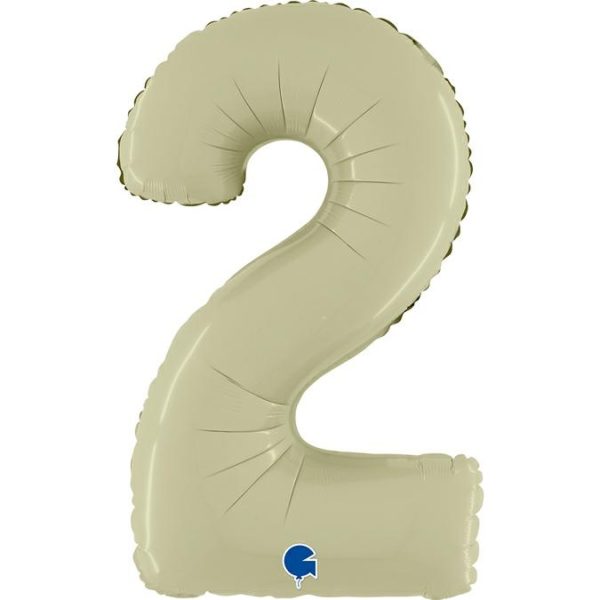 BALLONS-BALLONS CHIFFRES-BALLONS CHIFFRES VERT OLIVE-BALLON CHIFFRE 2-BALLON CHIFFRE 2 VERT OLIVE