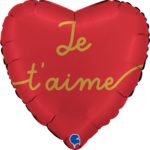 BALLONS-BALLONS HELIUM-BALLON COEUR JE TAIME-BALLON COEUR MON AMOUR