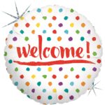 BALLONS-BALLONS HELIUM-BALLON WELCOME