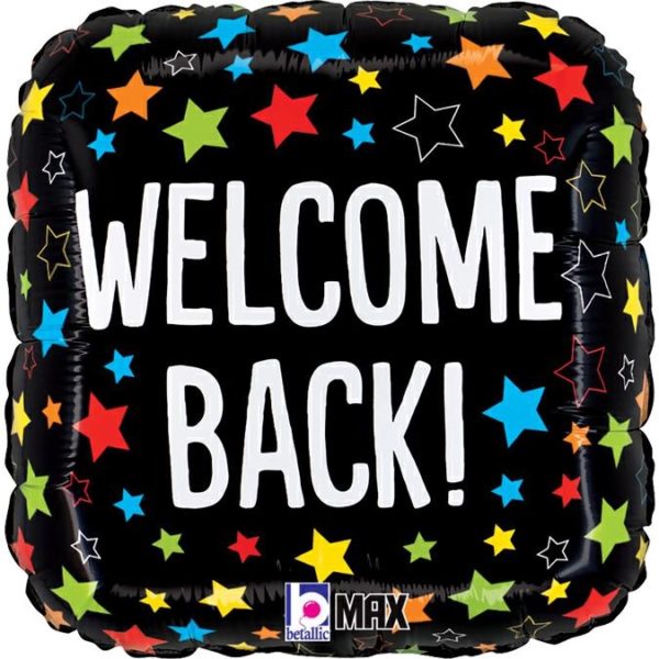 BALLONS-BALLONS HELIUM-BALLON WELCOME BACK-BALLON WELCOME