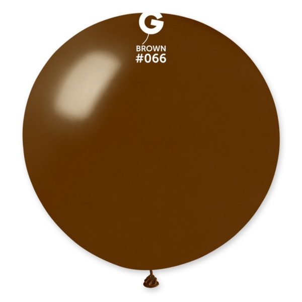 BALLONSETHELIUM-BALLONSLATEX-BALLONSXXL-80CM-CHOCOLAT-METALLISE
