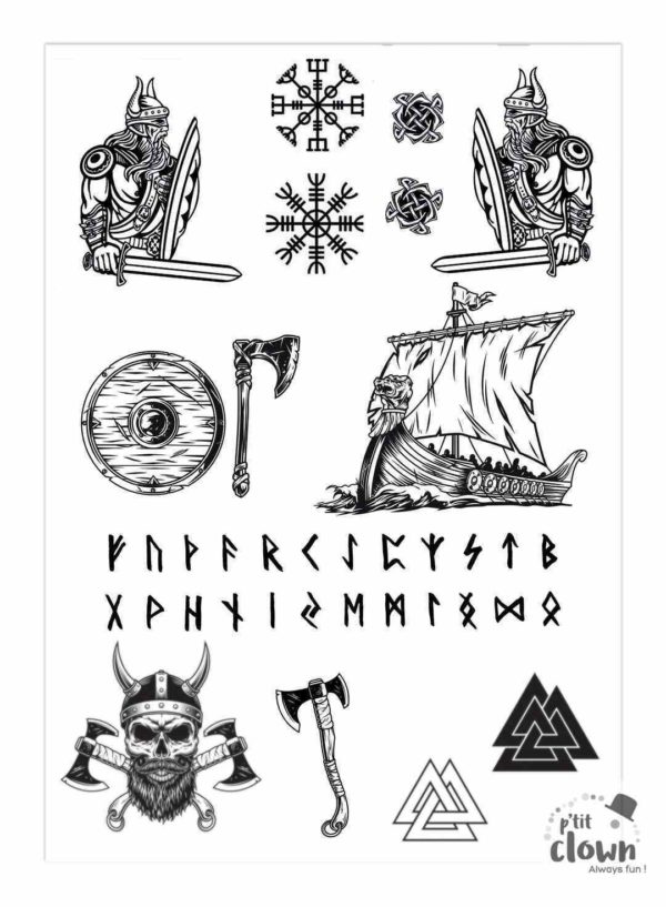 ACCESSOIRESDEFETES-ACCESSOIRESDUMONDE-VIKINGS-TATOUAGES