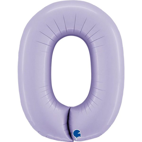 ARTICLES DE FETE-BALLONS-BALLON CHIFFRE-BALLON CHIFFRE LILAS-BALLON CHIFFRE LILA
