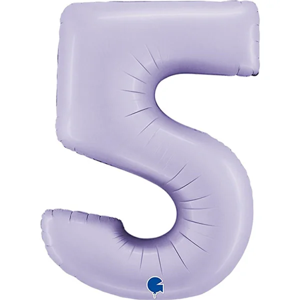 ARTICLES DE FETE-BALLONS-BALLON CHIFFRE-BALLON CHIFFRE LILAS-BALLON CHIFFRE LILA
