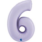 ARTICLES DE FETE-BALLONS-BALLON CHIFFRE-BALLON CHIFFRE LILAS-BALLON CHIFFRE LILA