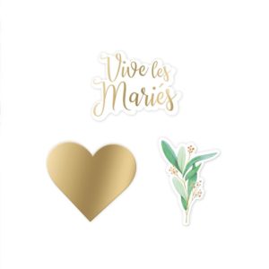 60 Confettis de Table Mariage – Image 2