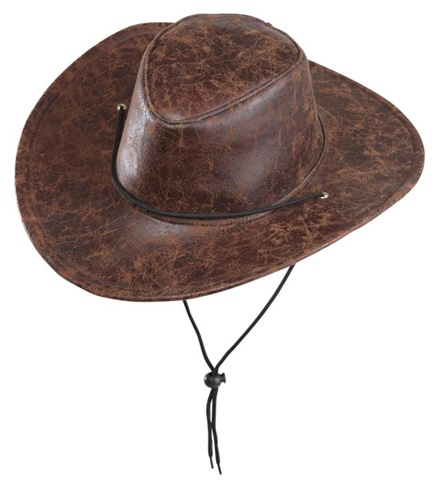 ACCESSOIRESDEFETES-ACCESSOIRESCOWBOY-CHAPEAUX-MARRON-SIMILICUIR