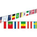 ARTICLES DE FETE-GUIRLANDE-GUIRLANDE DRAPEAUX-DRAPEAUX PAYS
