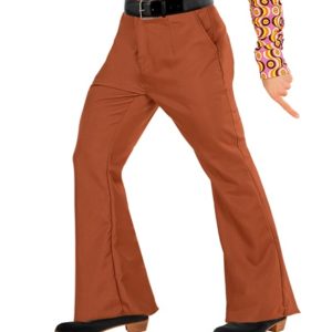 DEGUISEMENT-ADULTE-PANTALON-GROOVY-ANNEES70-MARRON