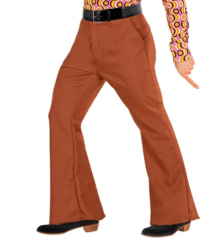 DEGUISEMENT-ADULTE-PANTALON-GROOVY-ANNEES70-MARRON