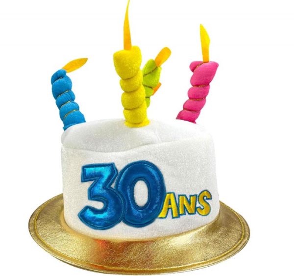 ACCESSOIRESDEFETES-CHAPEAUX-JOYEUXANNIVERSAIRE-BOUGIES-30ANS