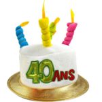 ACCESSOIRESDEFETES-CHAPEAUX-JOYEUXANNIVERSAIRE-BOUGIES-40ANS