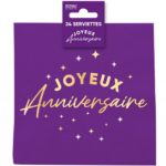ANNIVERSAIRE-THEMESCOULEURES-VIOLET-24SERVIETTES
