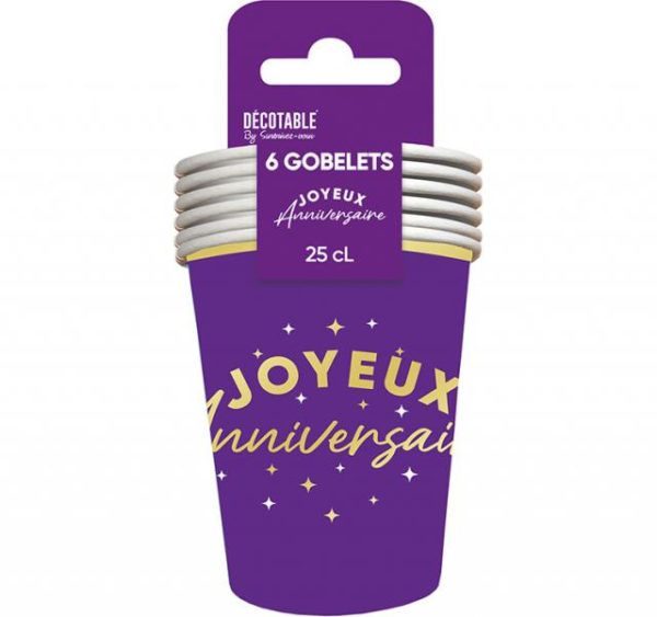 ANNIVERSAIRE-THEMESCOULEURES-VIOLET-GOBELETS