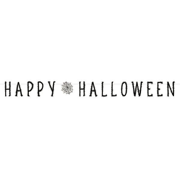 FETESETOCCASIONS-HALLOWEEN-DECODESALLE-GUIRLANDEENPAPIER-ARAIGNEE