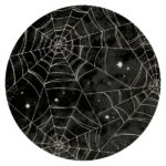 FETESETOCCASIONS-HALLOWEEN-DECODETABLE-ASSIETTES-TOILEDARAIGNEE