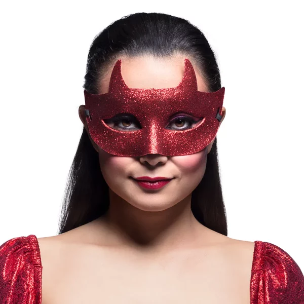 FETESETOCCASIONS-HALLOWEEN-LOUPSETMASQUESPOURADULTE-DIABLE-GLITTER