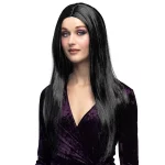 FETESETOCCASIONS-HALLOWEEN-PERRUQUES-ADULTE-SORCIERE-NOIRE