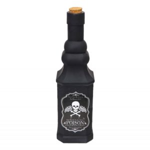 FETESETOCCASIONS-DECORATIONDETABLE-BOUTEILLEENVERRE-NOIRE-POISON