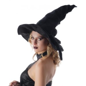 FETESETOCCASIONS-HALLOWEEN-ACCESSOIRESCHEVEUX-CHAPEAUX-SORCIERE-NOIR