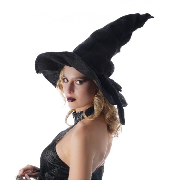 FETESETOCCASIONS-HALLOWEEN-ACCESSOIRESCHEVEUX-CHAPEAUX-SORCIERE-NOIR