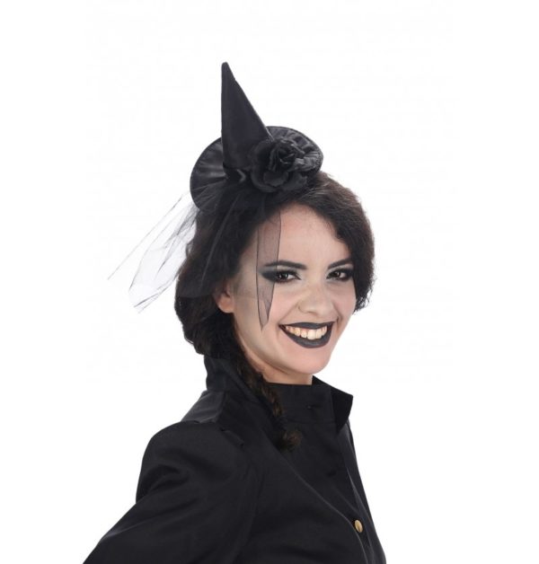 FETESETOCCASIONS-HALLOWEEN-ACCESSOIRESSORCIERE-MINICHAPEAU
